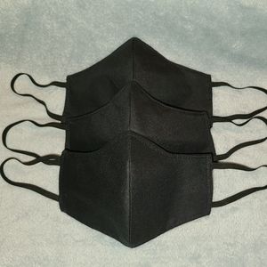 3-pack Face Mask with sewn-in filter material